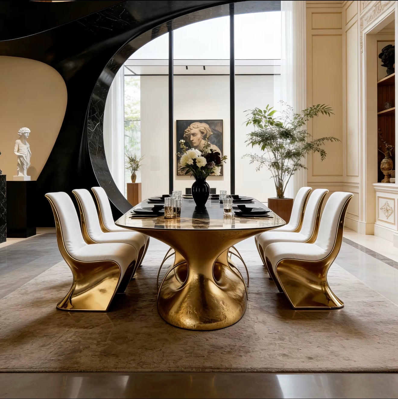 Casa Milano – Orovia Statement Dining Set