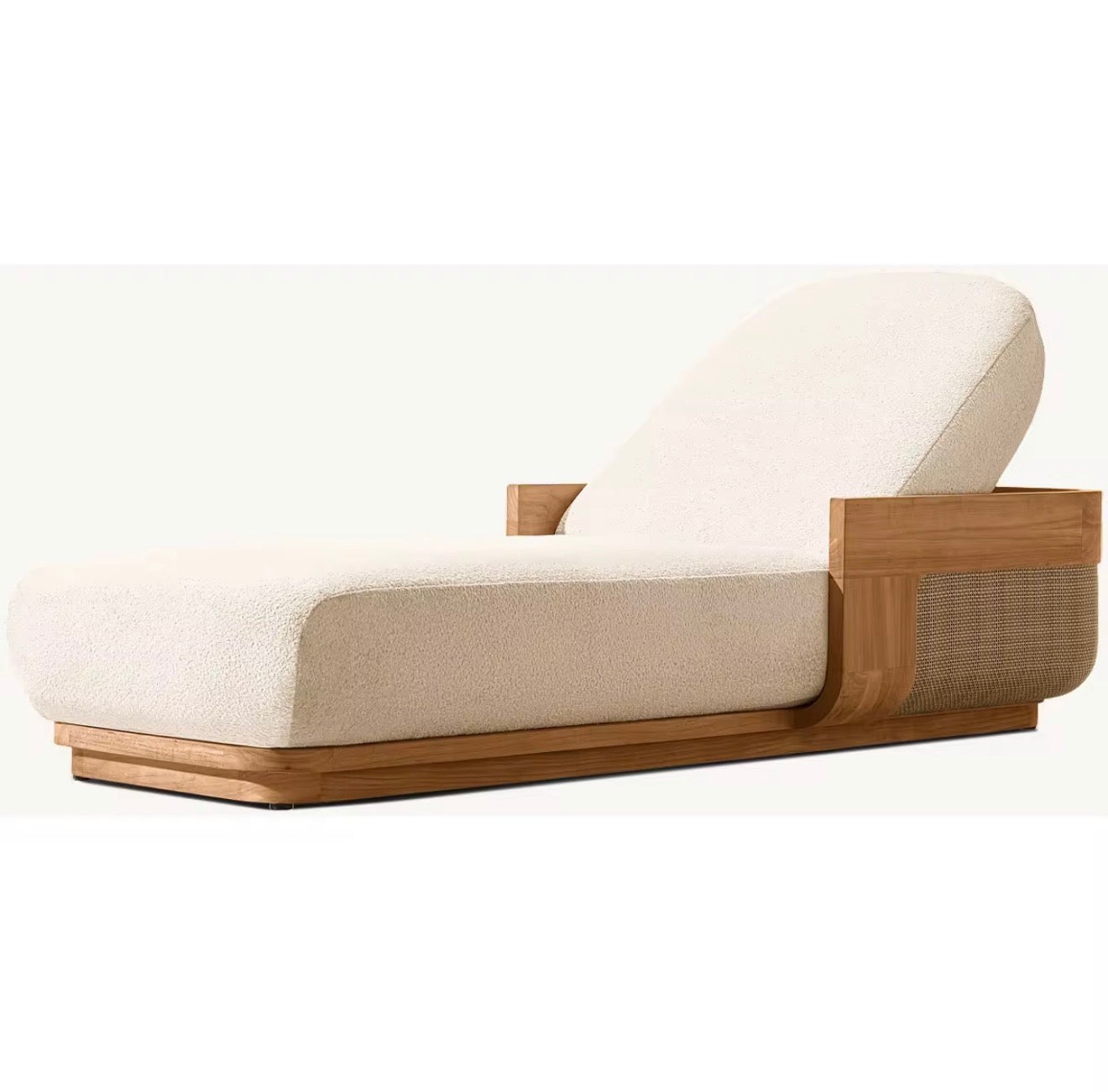 Casa Milano Marbella Adjustable Teak Chaise Lounge