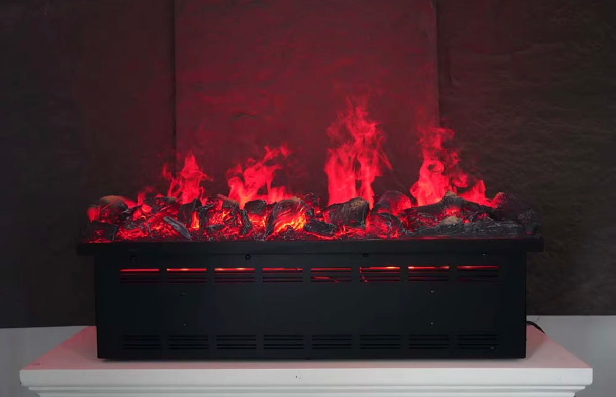 Dario 47” Multicolor Water Vapor Fireplace Insert