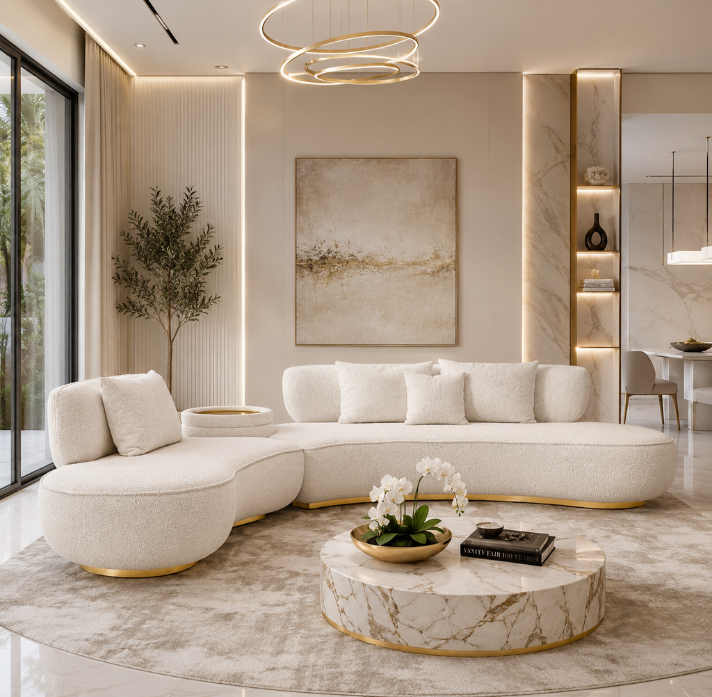 Casa Milano – Bellissima Curved Modular Sofa