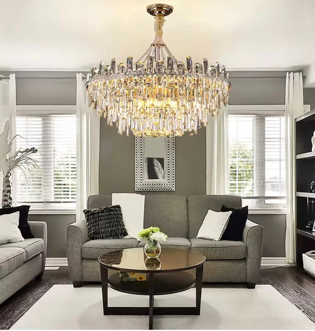 Adele Perle Chain Crystal Chandelier