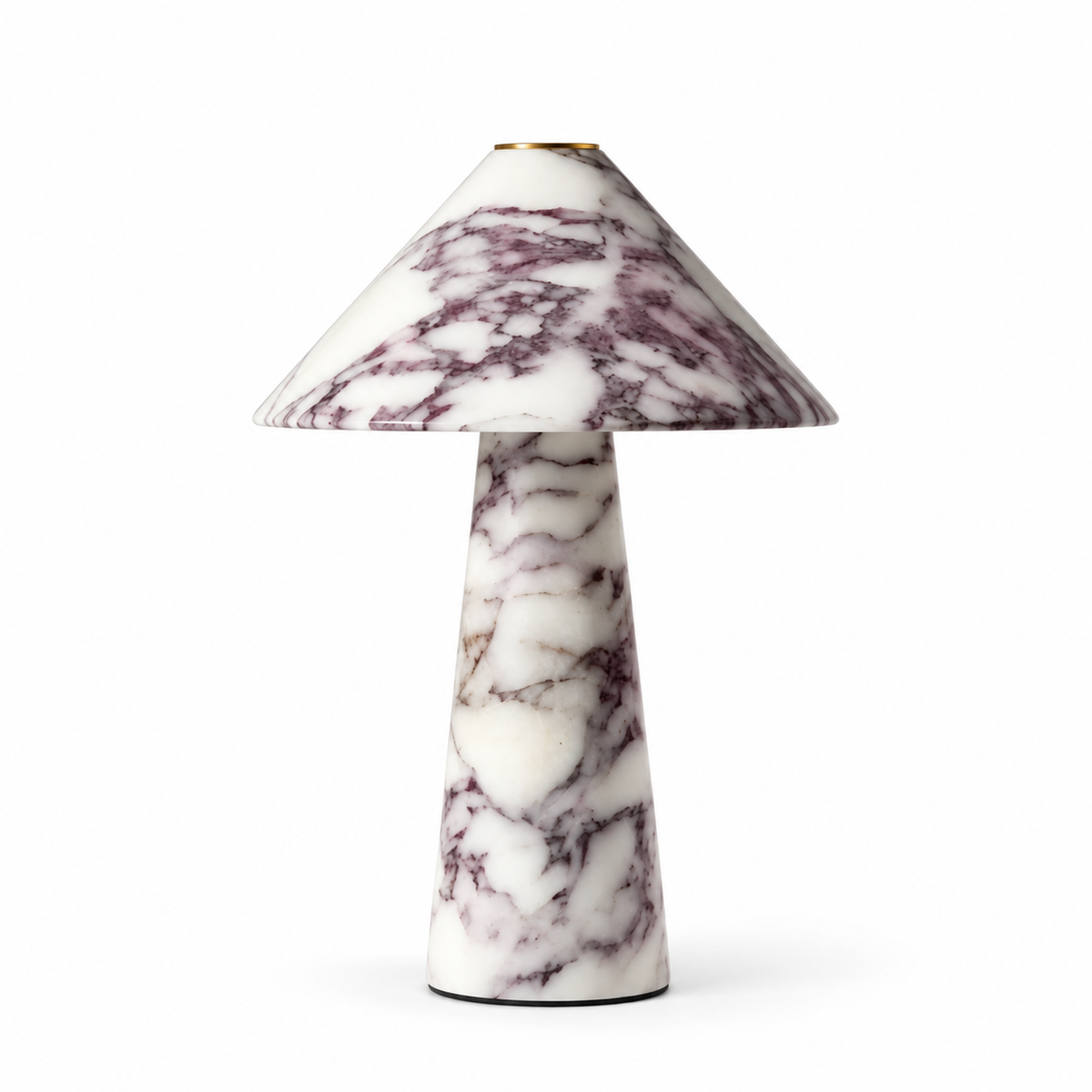 Mushroom Natural Marble Table Lamp
