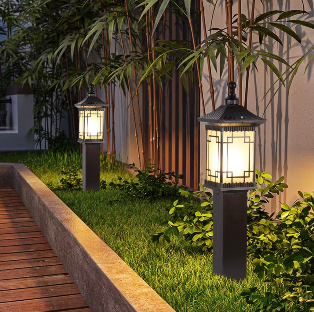 Kyoto Outdoor Post Lantern