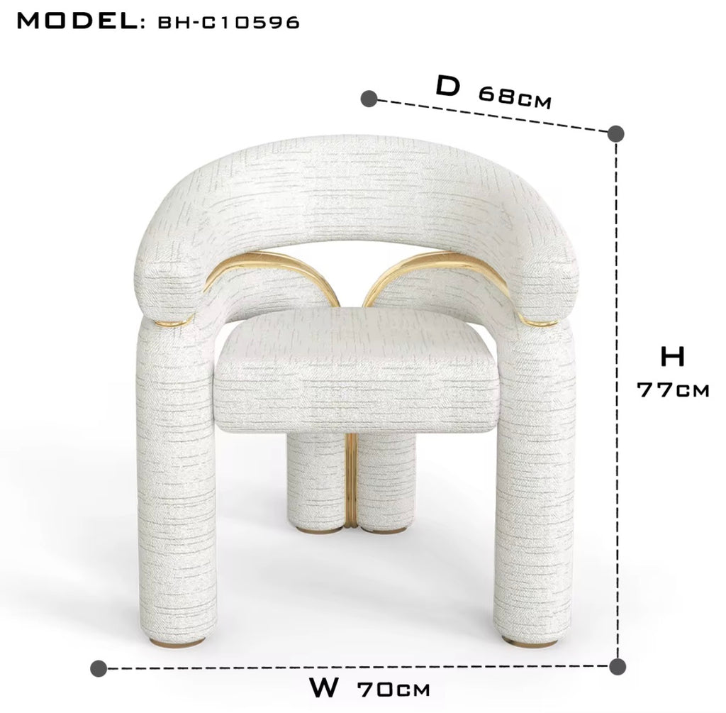 Casa Milano – Sculptural Accent Chair