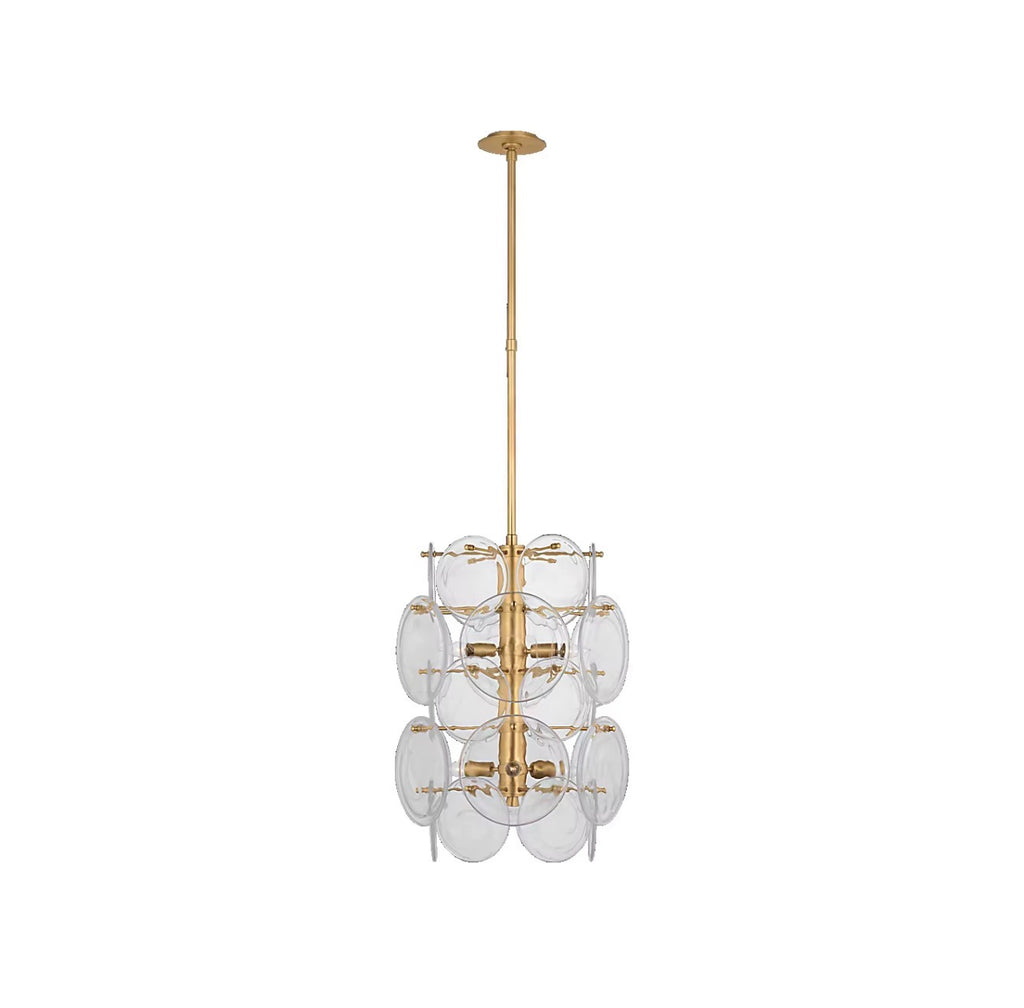 Lucienne  6 Light 20" Wide Abstract Chandelier