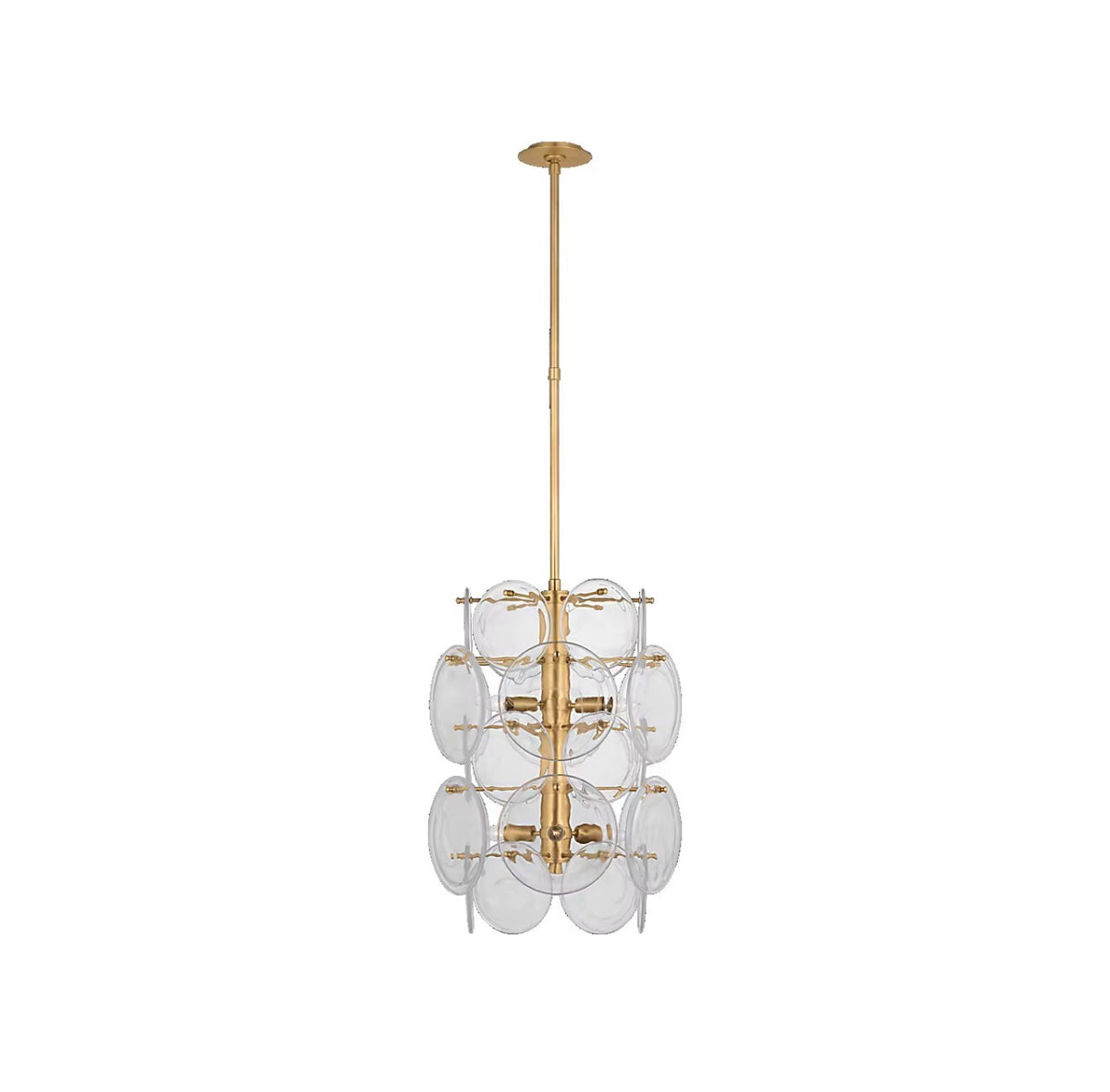 Lucienne  6 Light 20" Wide Abstract Chandelier