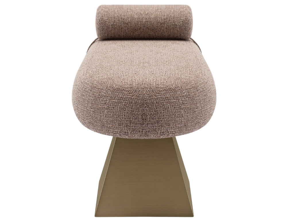 Alexander Jones Sculptural Upholstered Bench