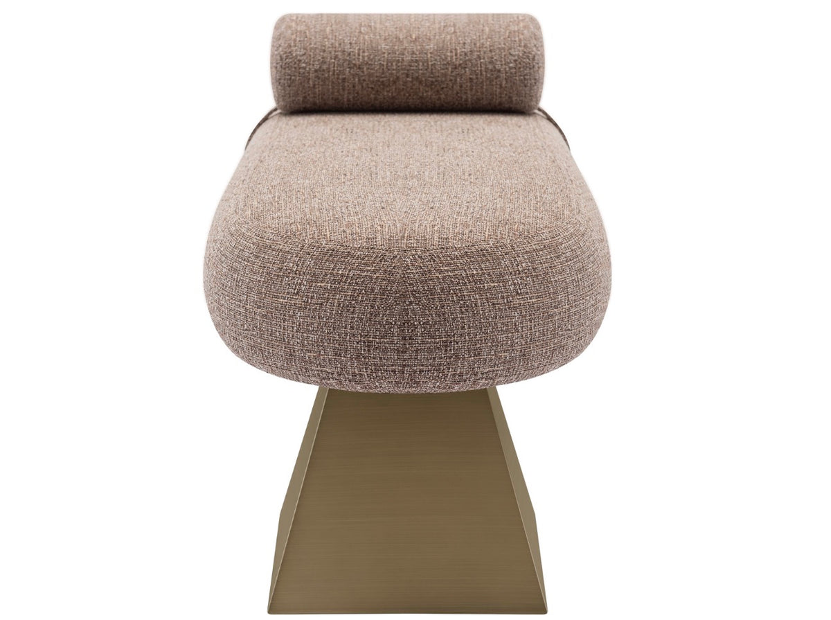 Alexander Jones Sculptural Upholstered Bench