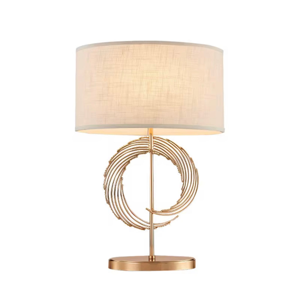 Casa Milano – Aurelia Gold Ring Table Lamp