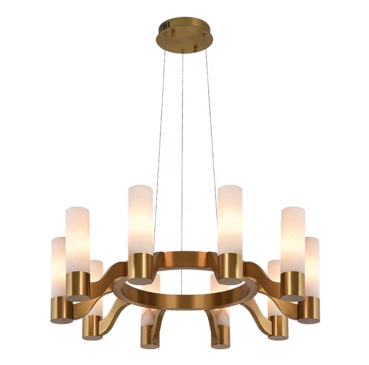 Bellamy Alabaster Chandelier