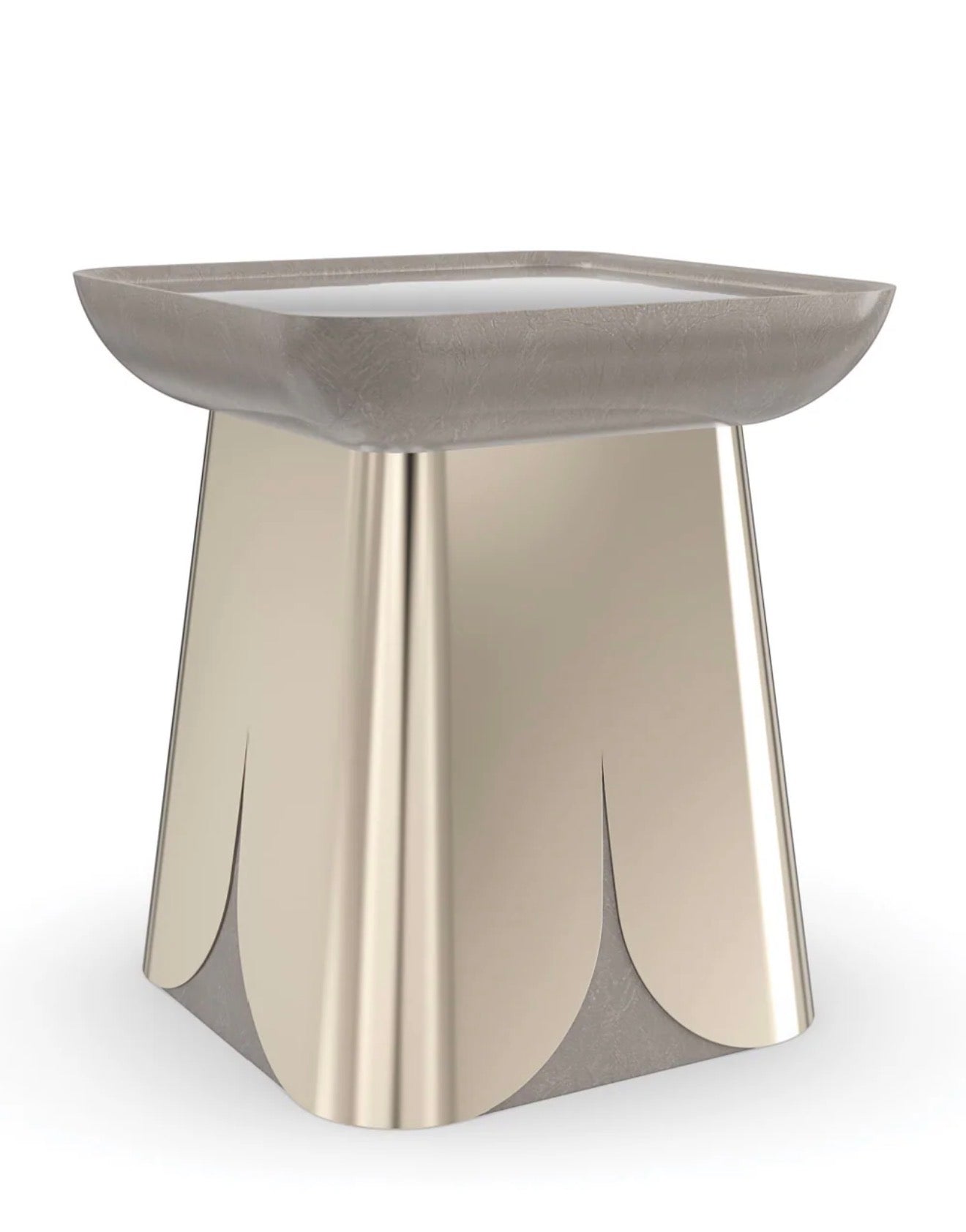 Casa Milano Zenith Square Mirror End Table