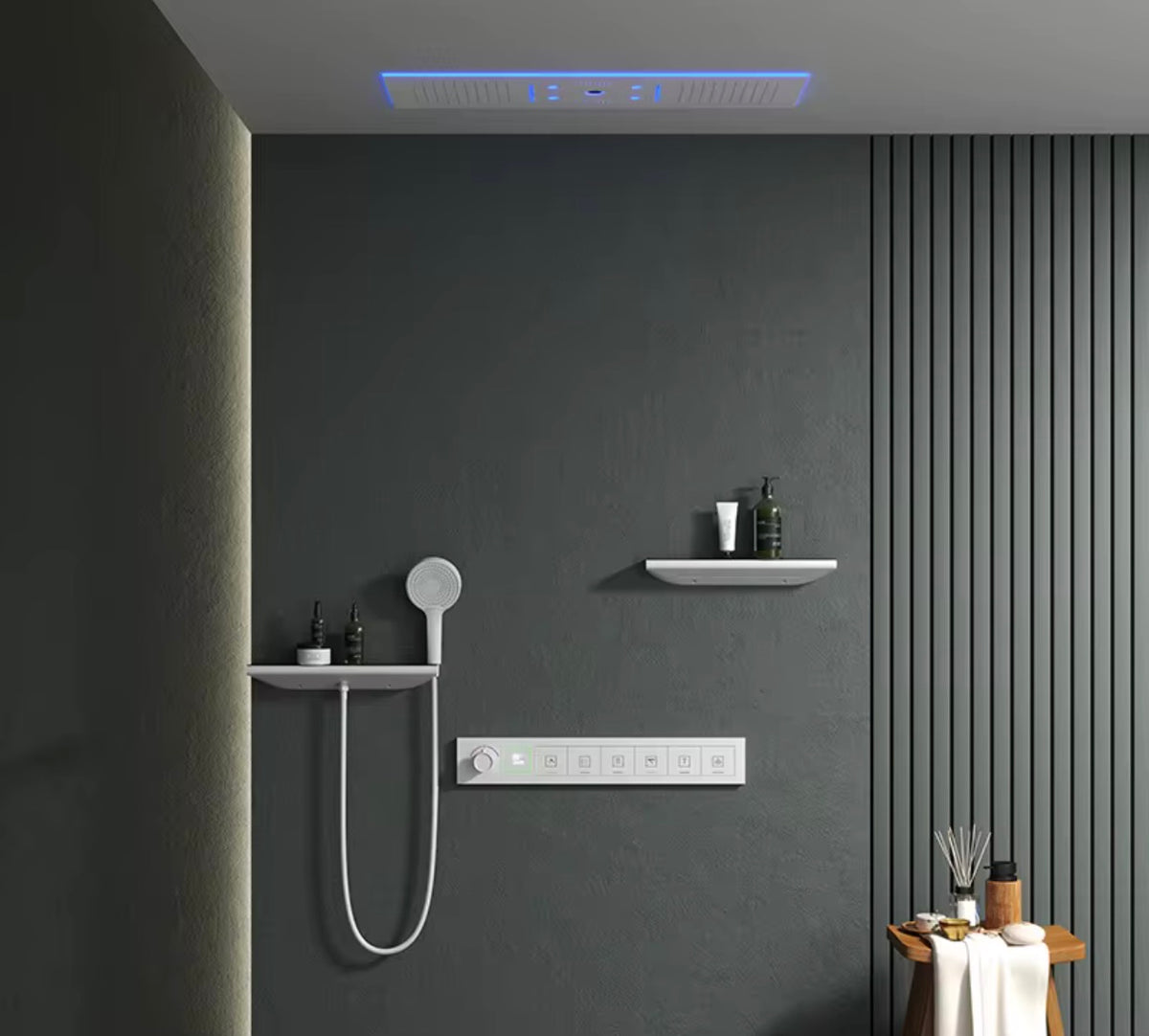Valentina Thermostatic Luxury Rain Shower System