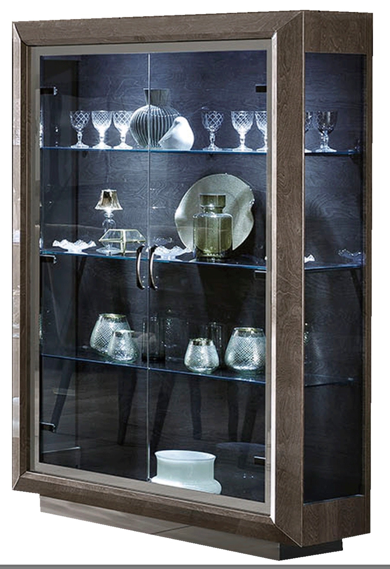 "Add Elite 2-Door Glass China Cabinet"
