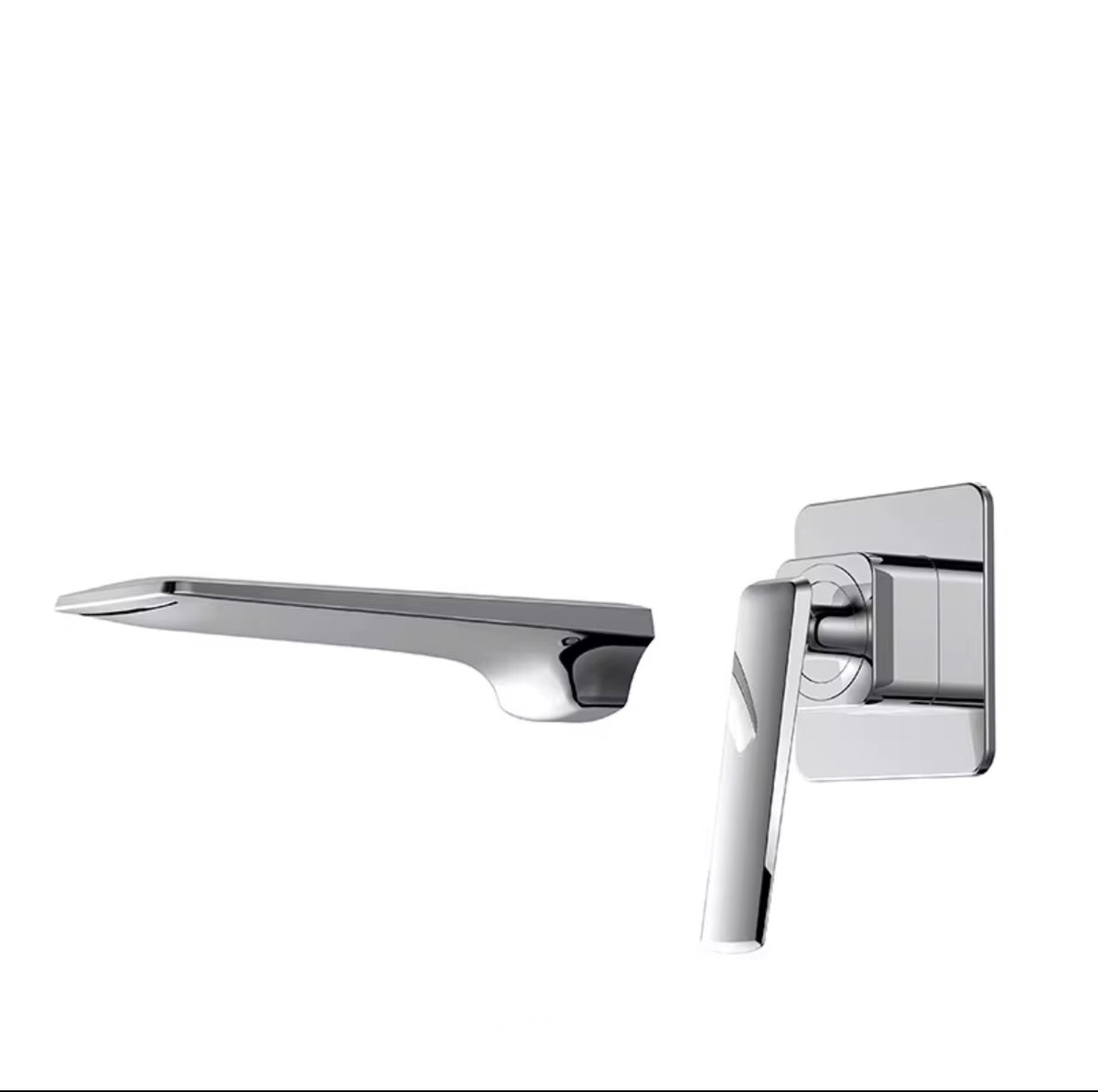 Valeria Wall-Mounted Waterfall Basin Faucet