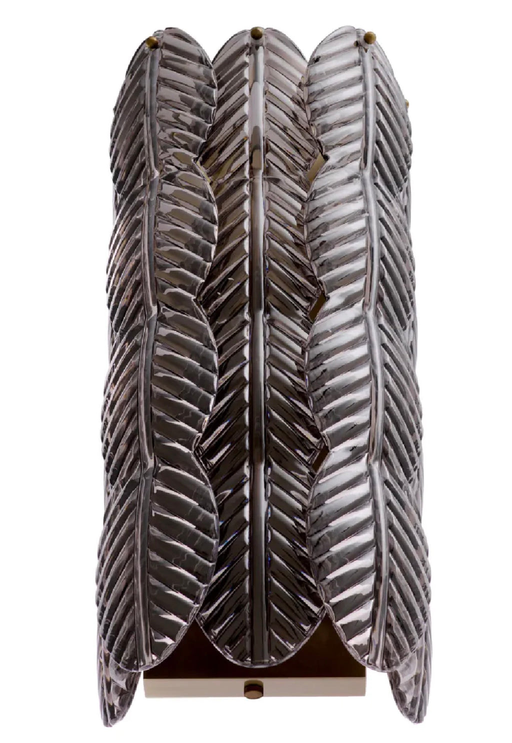 Casa Milano – Smoke Glass Palm Wall Lamp | Met x Eichholtz Sahure