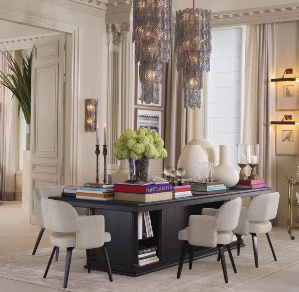 Casa Milano – Smoke Glass Palm Wall Lamp | Met x Eichholtz Sahure