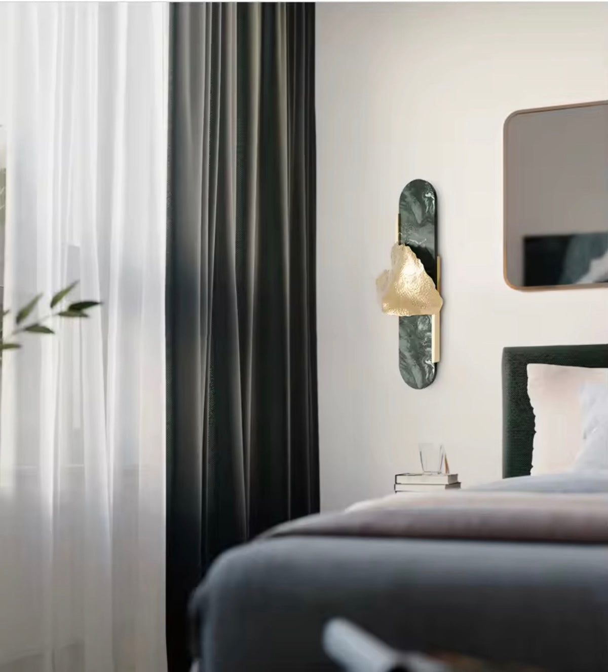 Verde Sculptural Wall Sconce