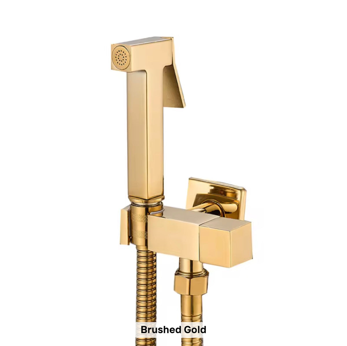 Lucia Wall-Mounted Stainless Steel Bidet Sprayer
