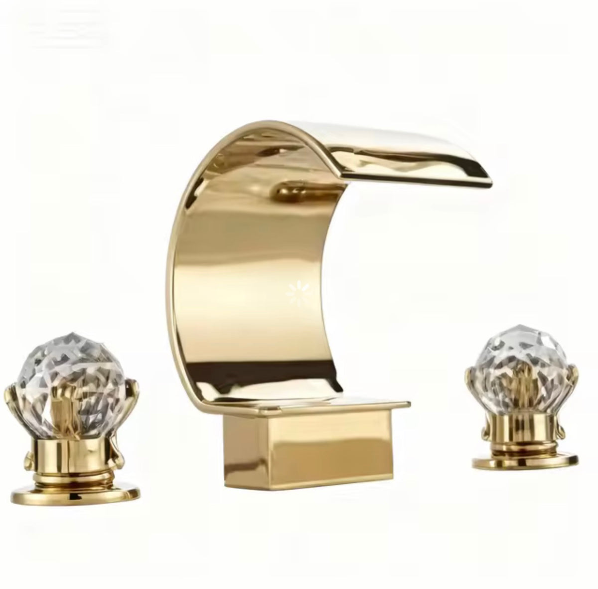 Bellamira Crystal Waterfall Basin Faucet