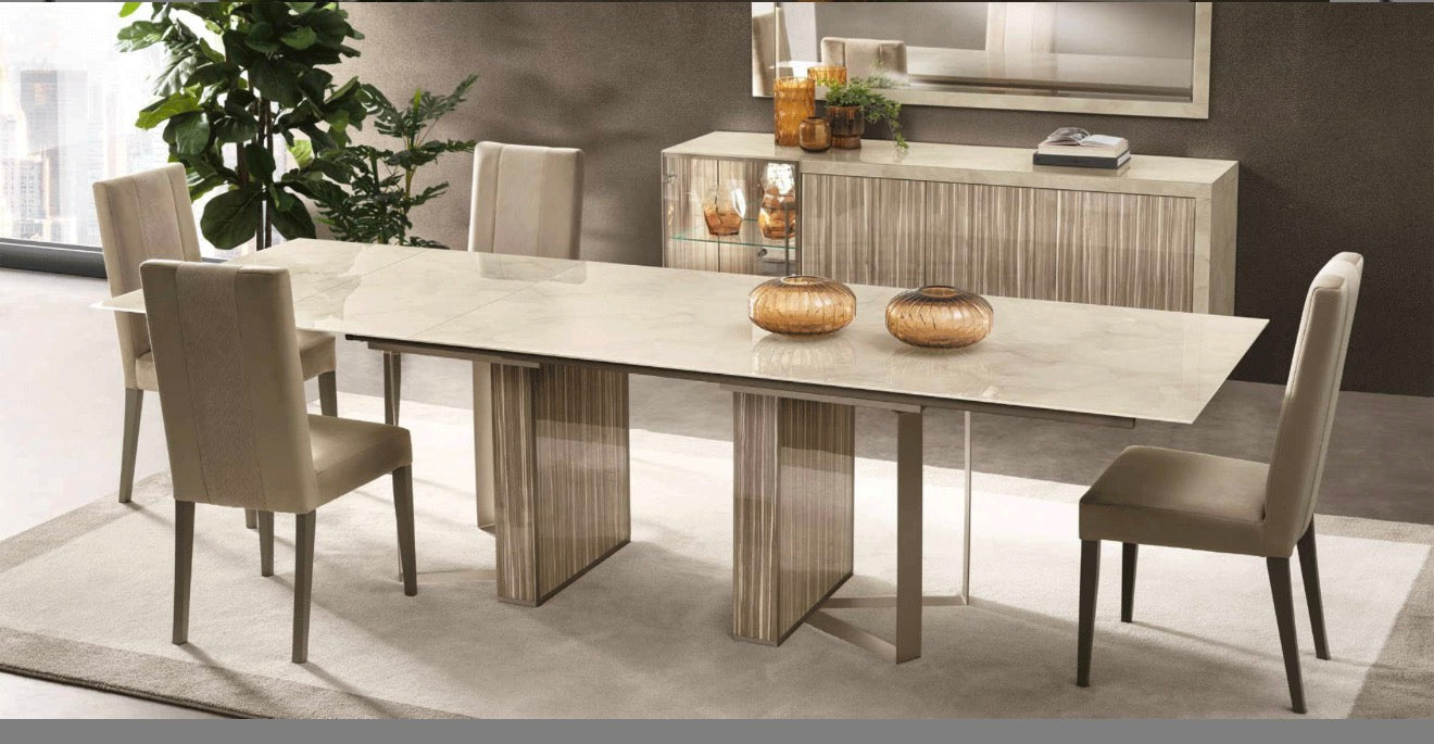 "Dining Table + 6 Side Chairs"