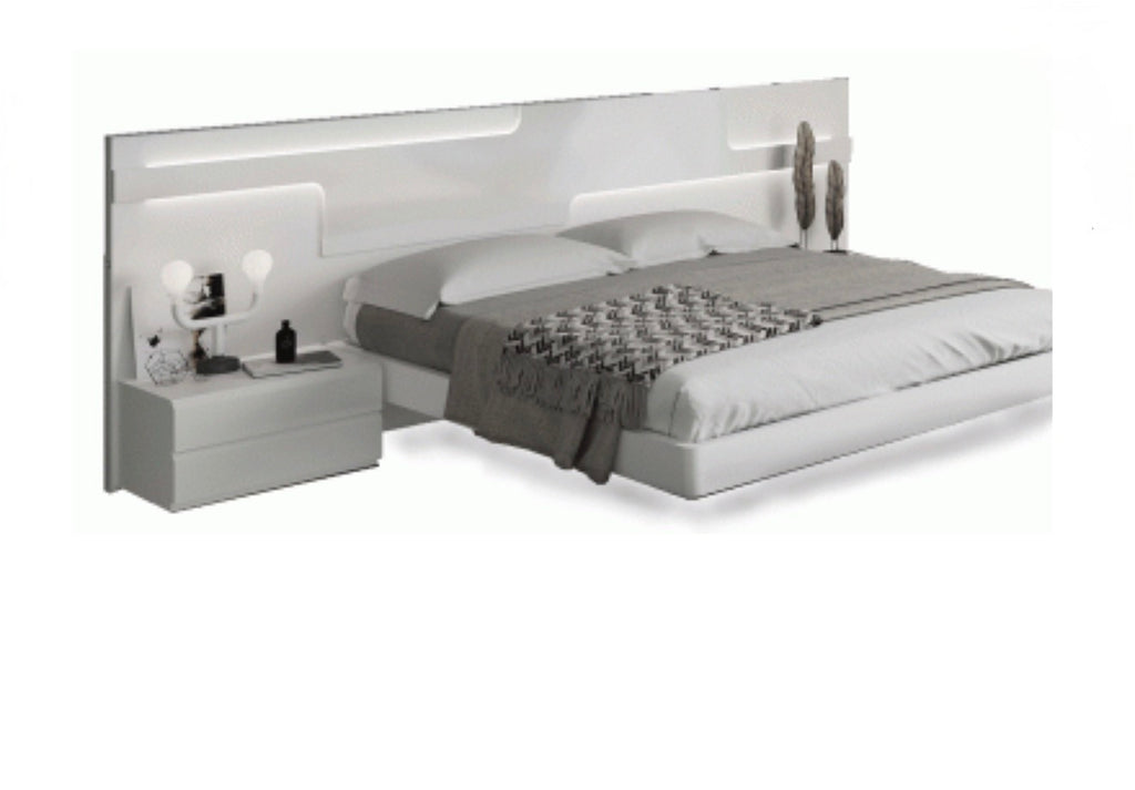 Casa Milano – Sara White Bed (Queen / King)