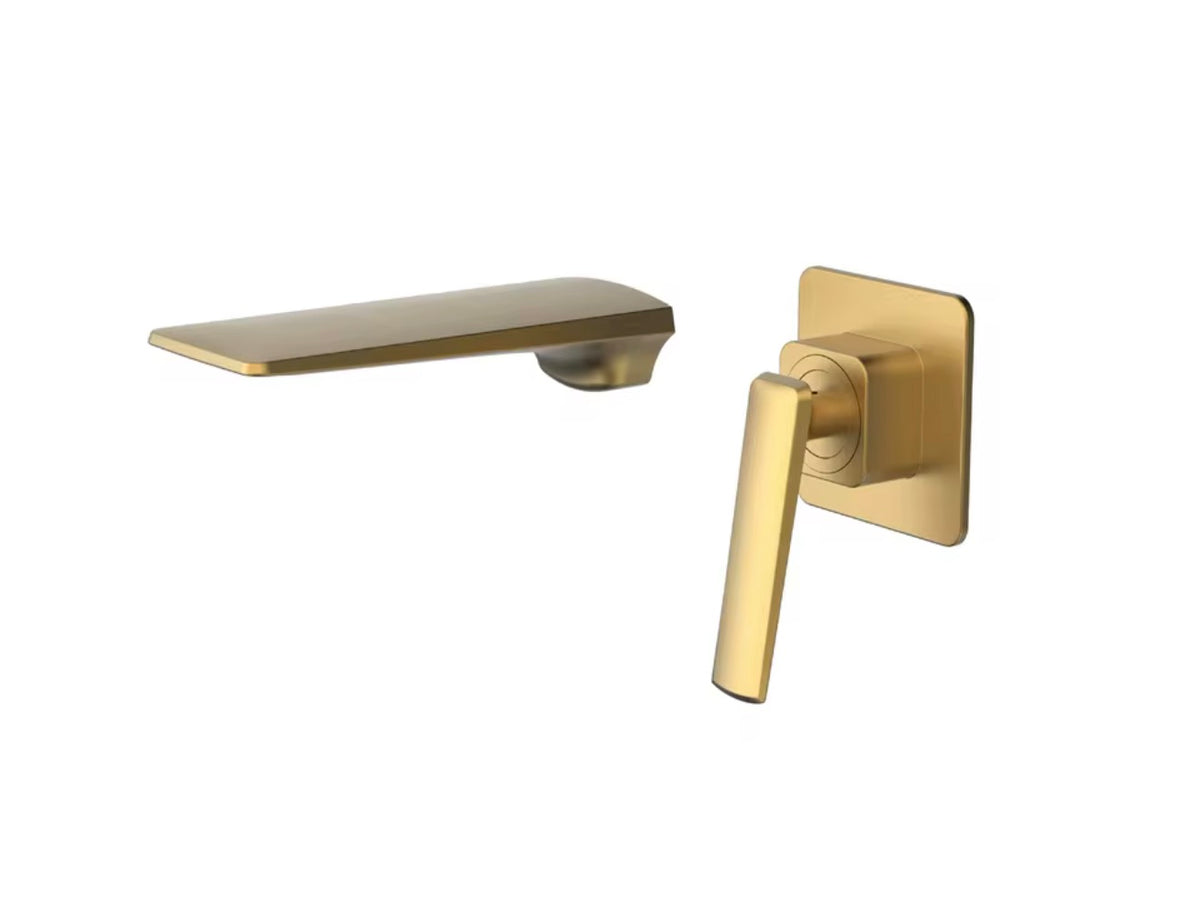 Valeria Wall-Mounted Waterfall Basin Faucet