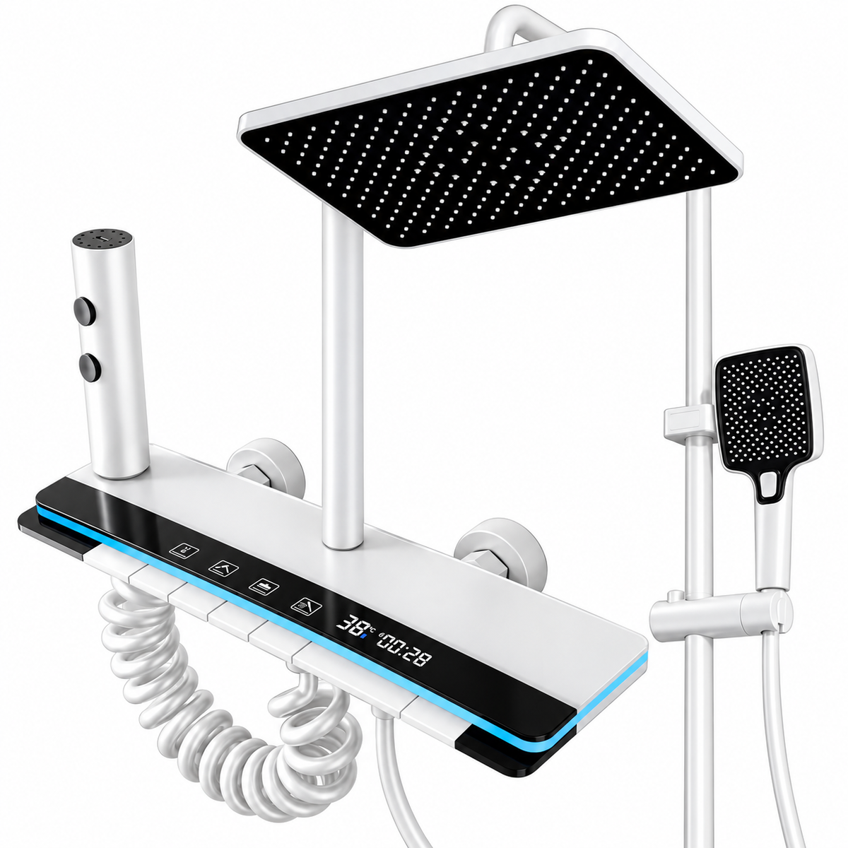 Verona Smart LED Rain Shower System