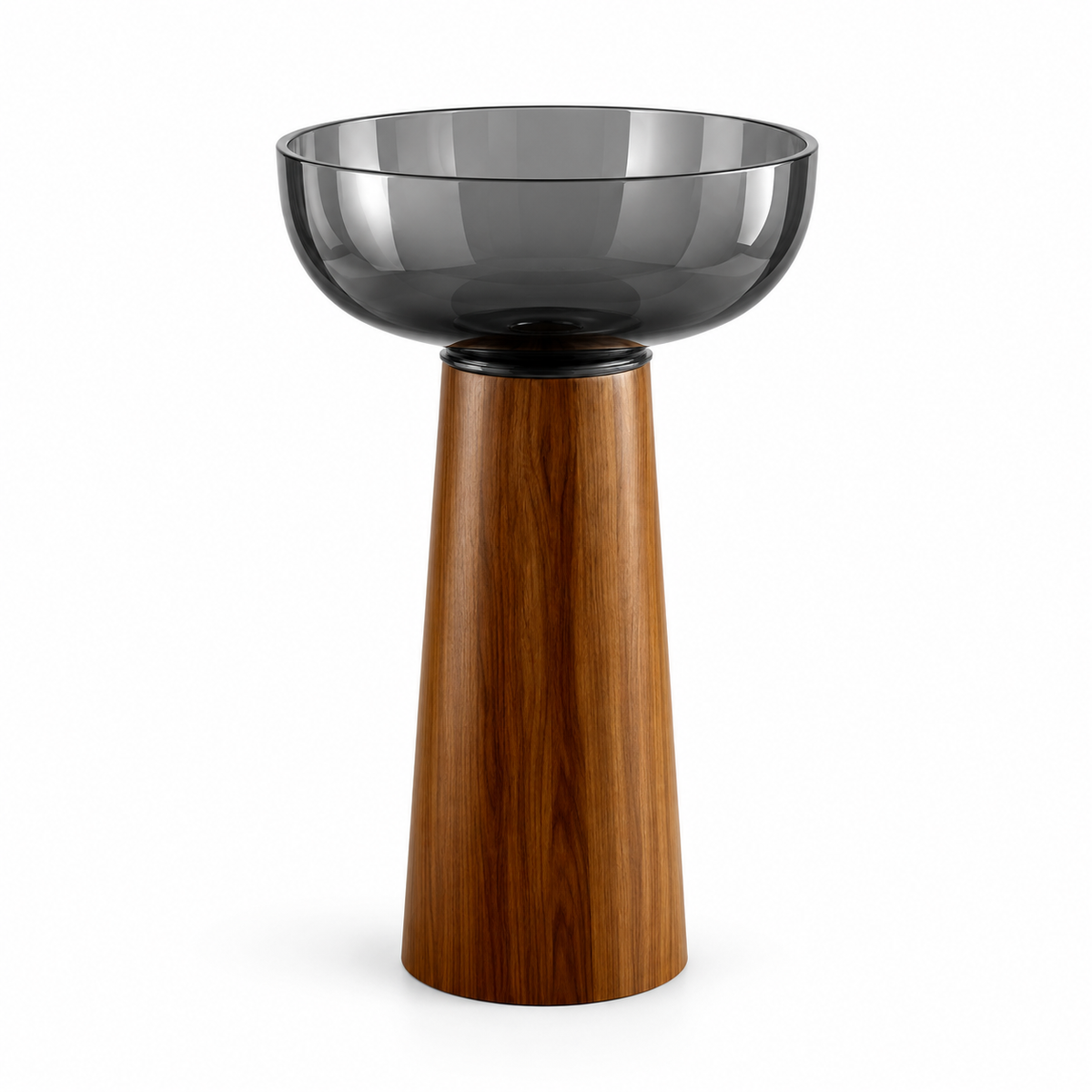 Ambra Transparent Resin Pedestal Sink