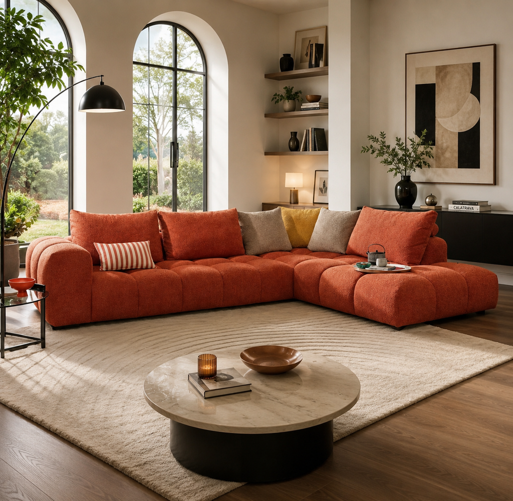 Casa Milano Verona Cloud Sectional Sofa