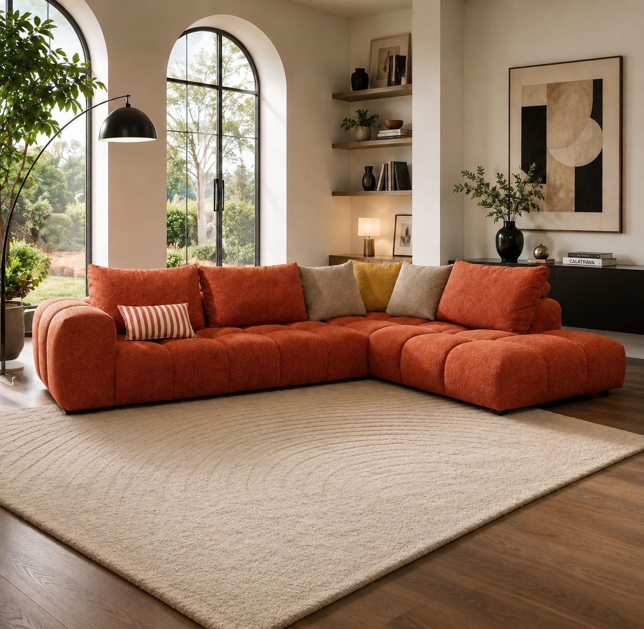 Casa Milano Verona Cloud Sectional Sofa