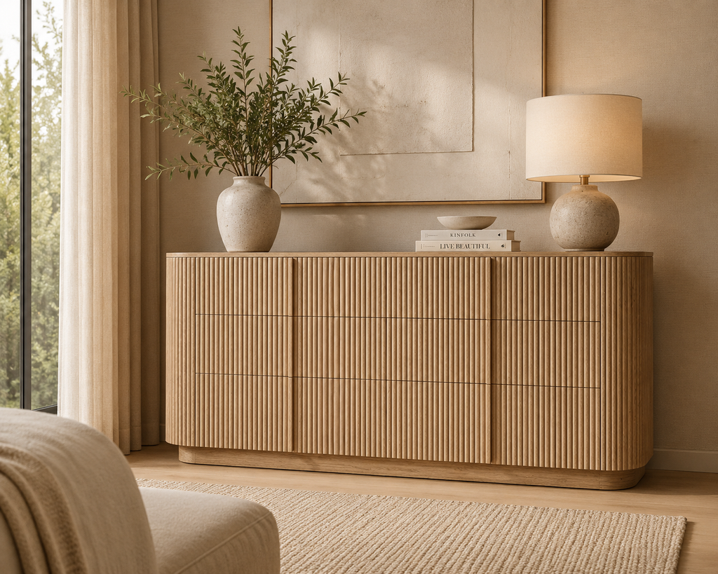 Casa Milano – Siena Floating Oak Dresser Collection