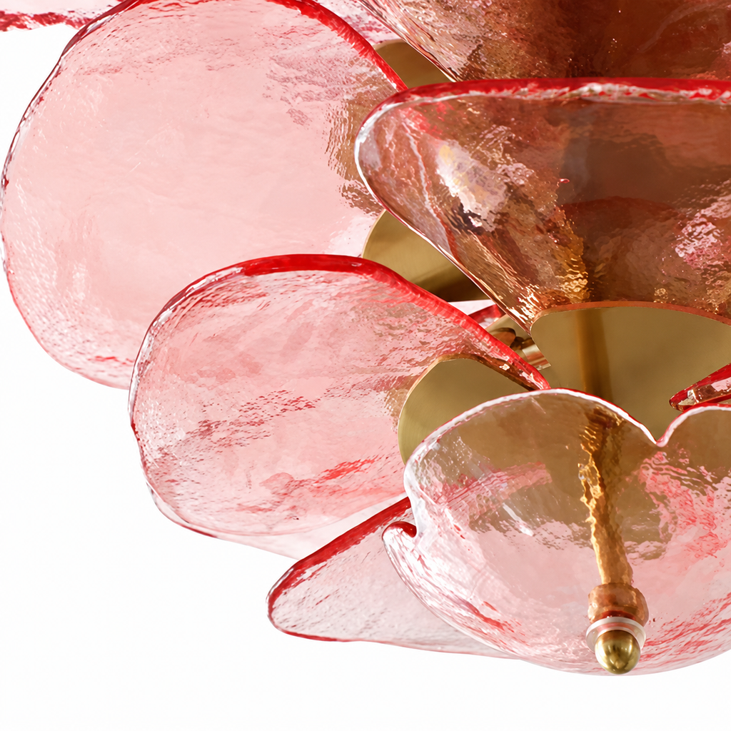 Rosalie Glass Chandelier