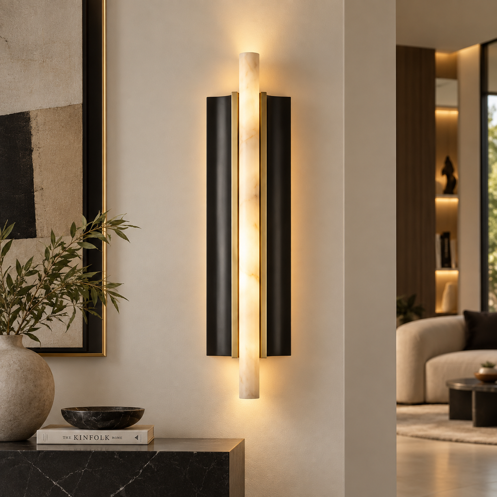 Valentina Alabaster Wall Sconce