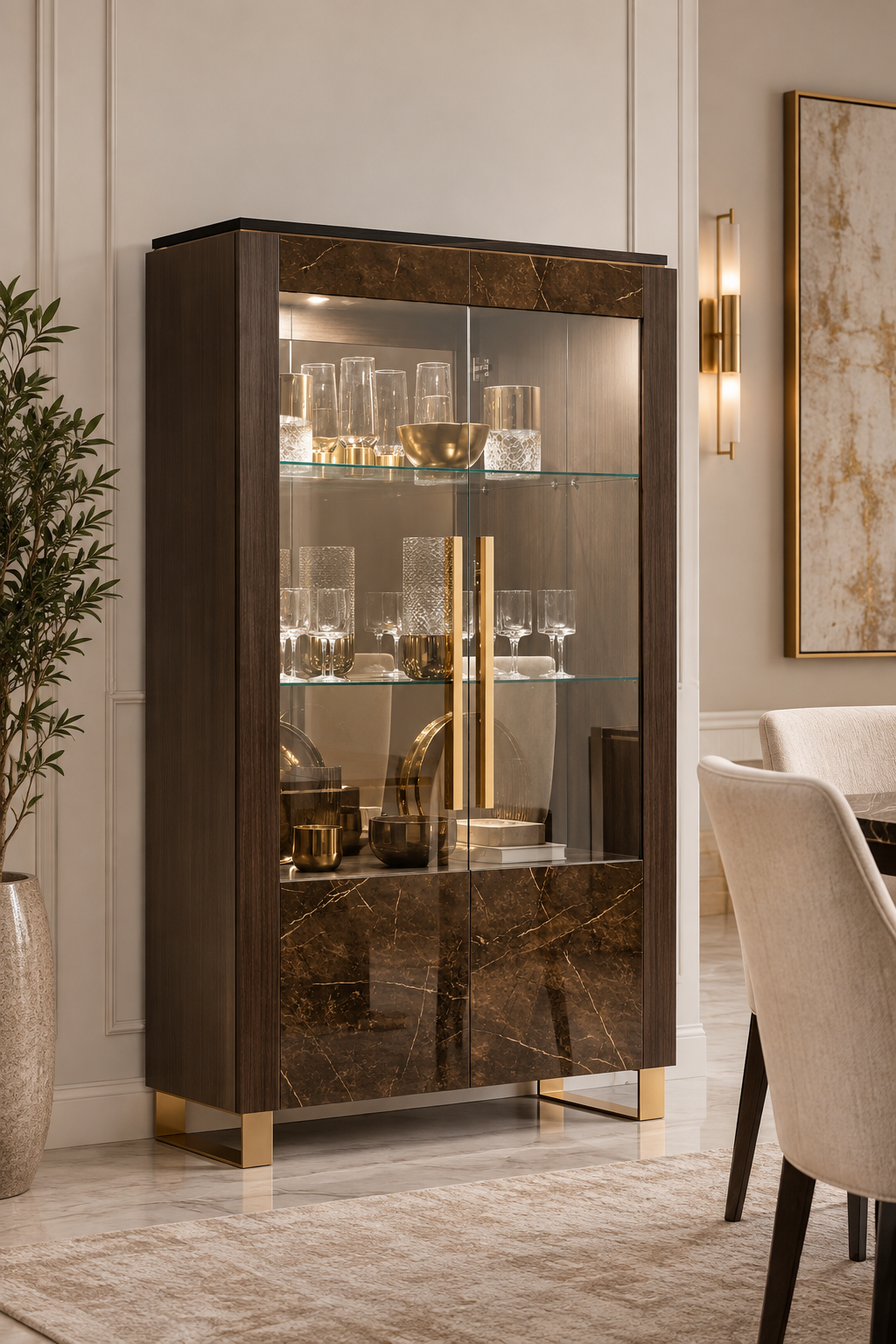 Essenza 2-Door China Cabinet