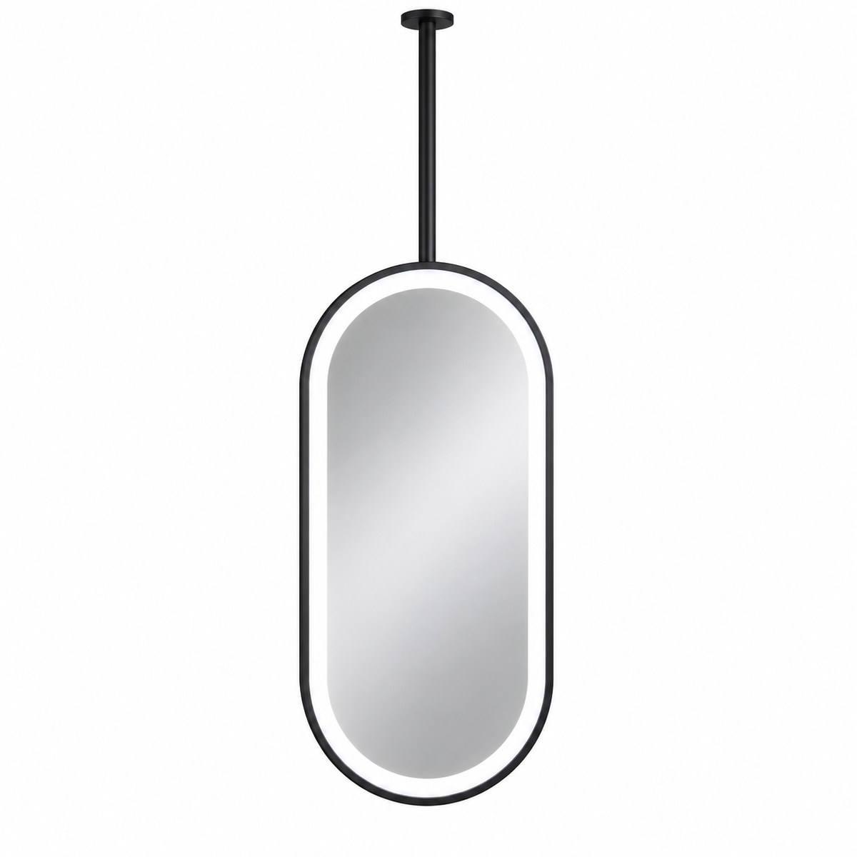 EMILIO SUSPENDED OVAL SMART LED BATHROOM MIRROR