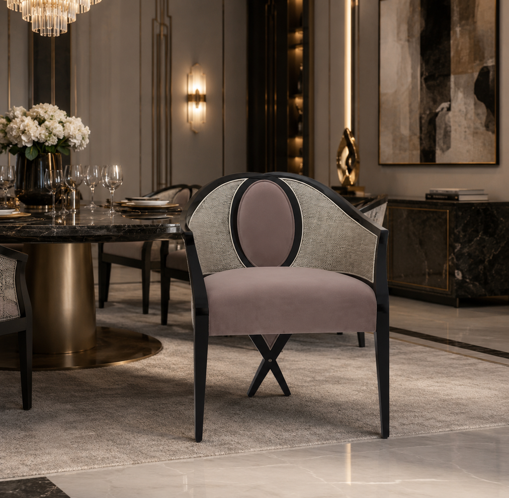 Casa Milano – Madeleine Sculptural Dining Chair