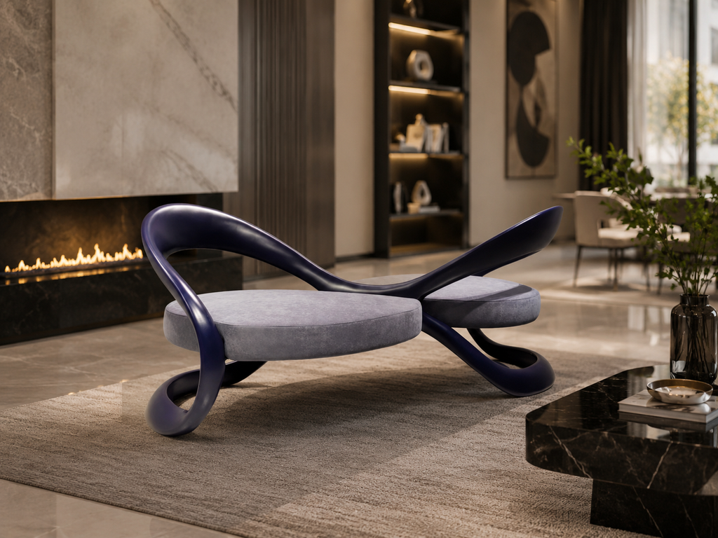 Casa Milano – Serpentina Ribbon Lounge Chair