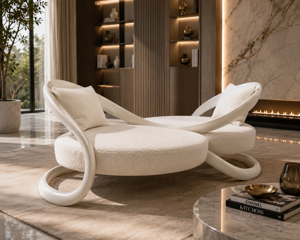Casa Milano – Serpentina Ribbon Lounge Chair
