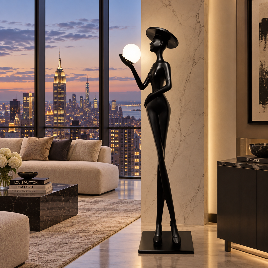 Sophia Sculptural Floor Lamp