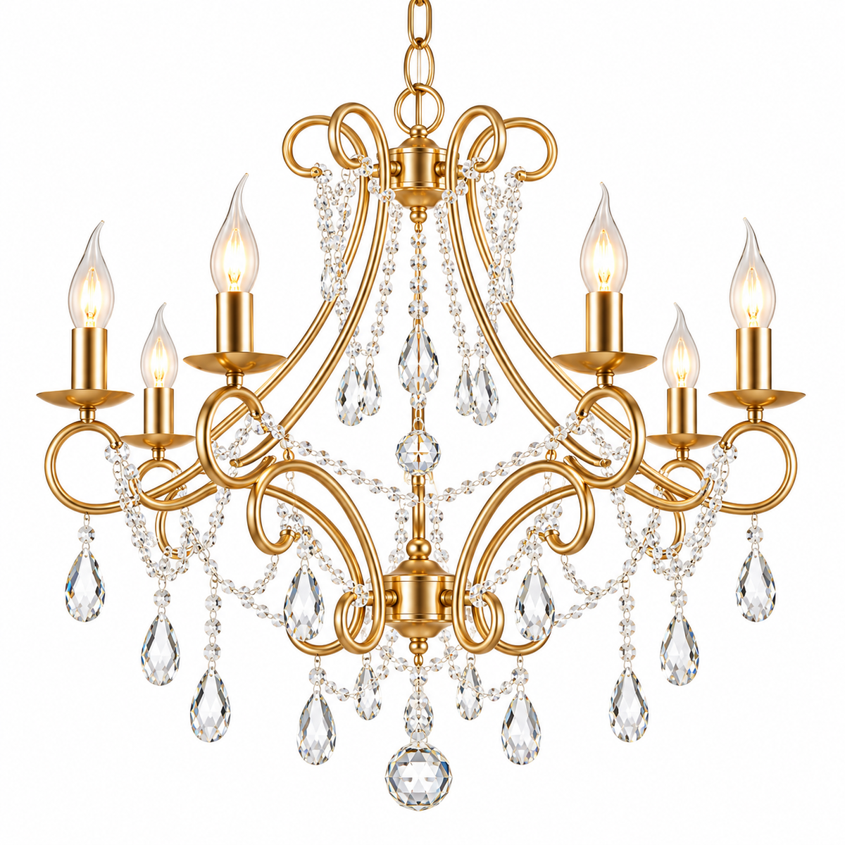 Grand Majestic Victorian Chandelier