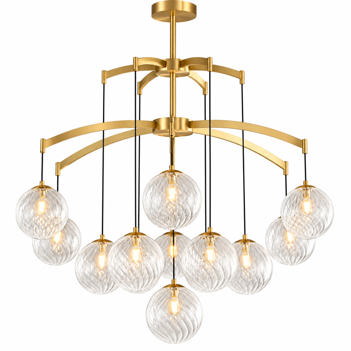 Celestino Glass Globe Chandelier