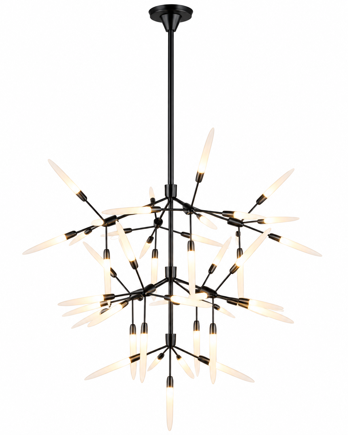 Aura 45-Light Sculptural Branch Chandelier