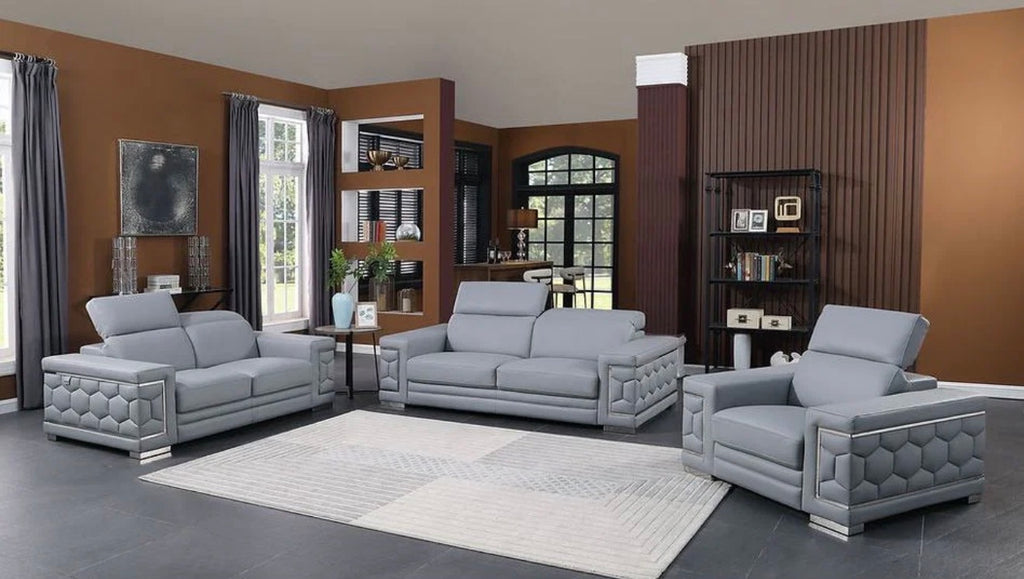 Casa Milano – Favo Italian Leather Set
