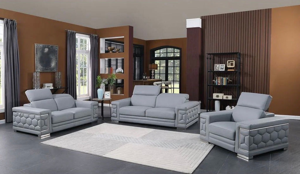 Casa Milano – Favo Italian Leather Set