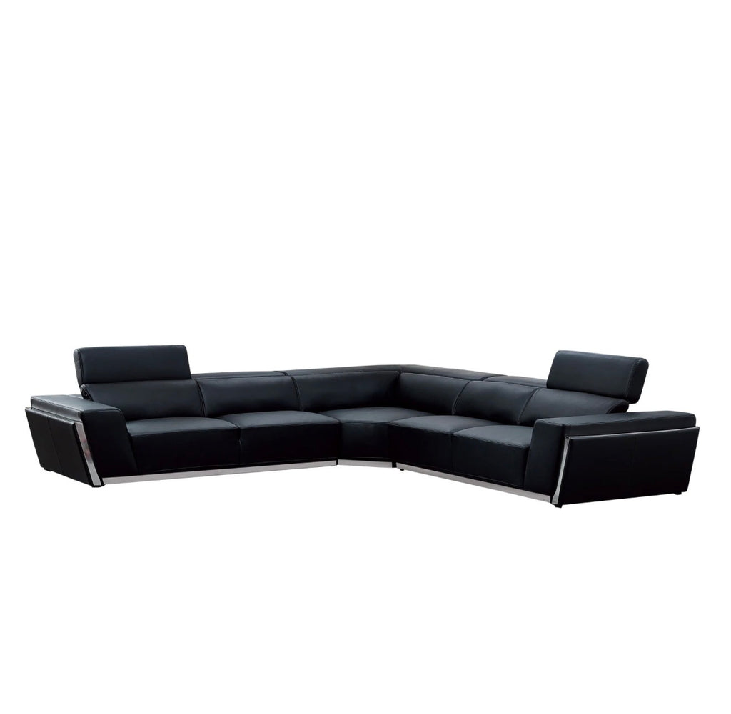 Casa Milano – Domo Sectional (Black & Grey)