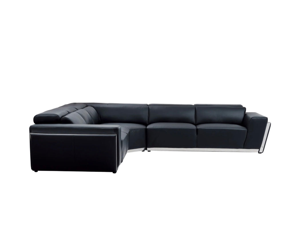 Casa Milano – Domo Sectional (Black & Grey)
