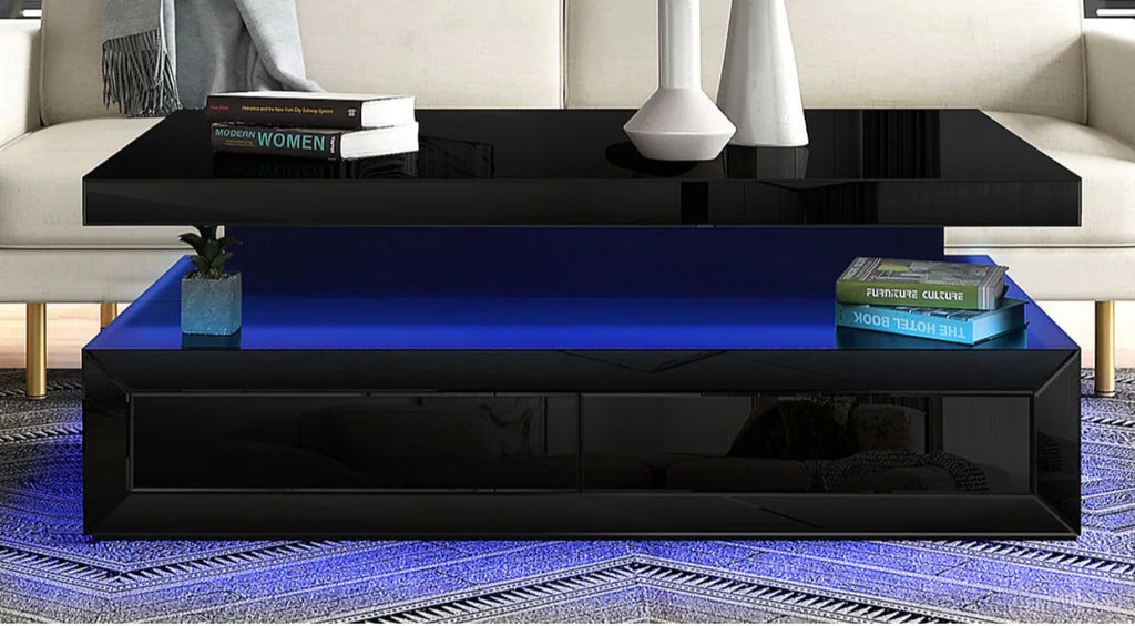 Casa Milano – Alma LED Coffee Table (Black)