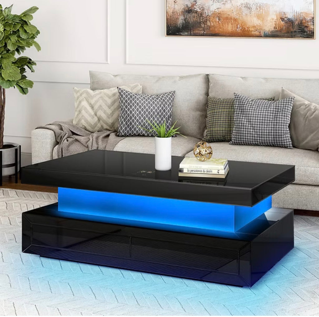 Casa Milano – Alma LED Coffee Table (Black)