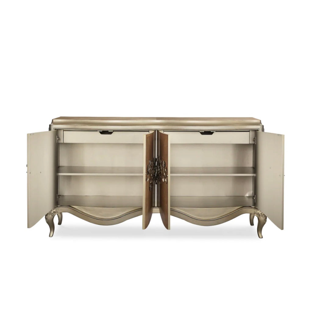 Casa Milano – Carved Floral Buffet | Caracole Da Vita Collection