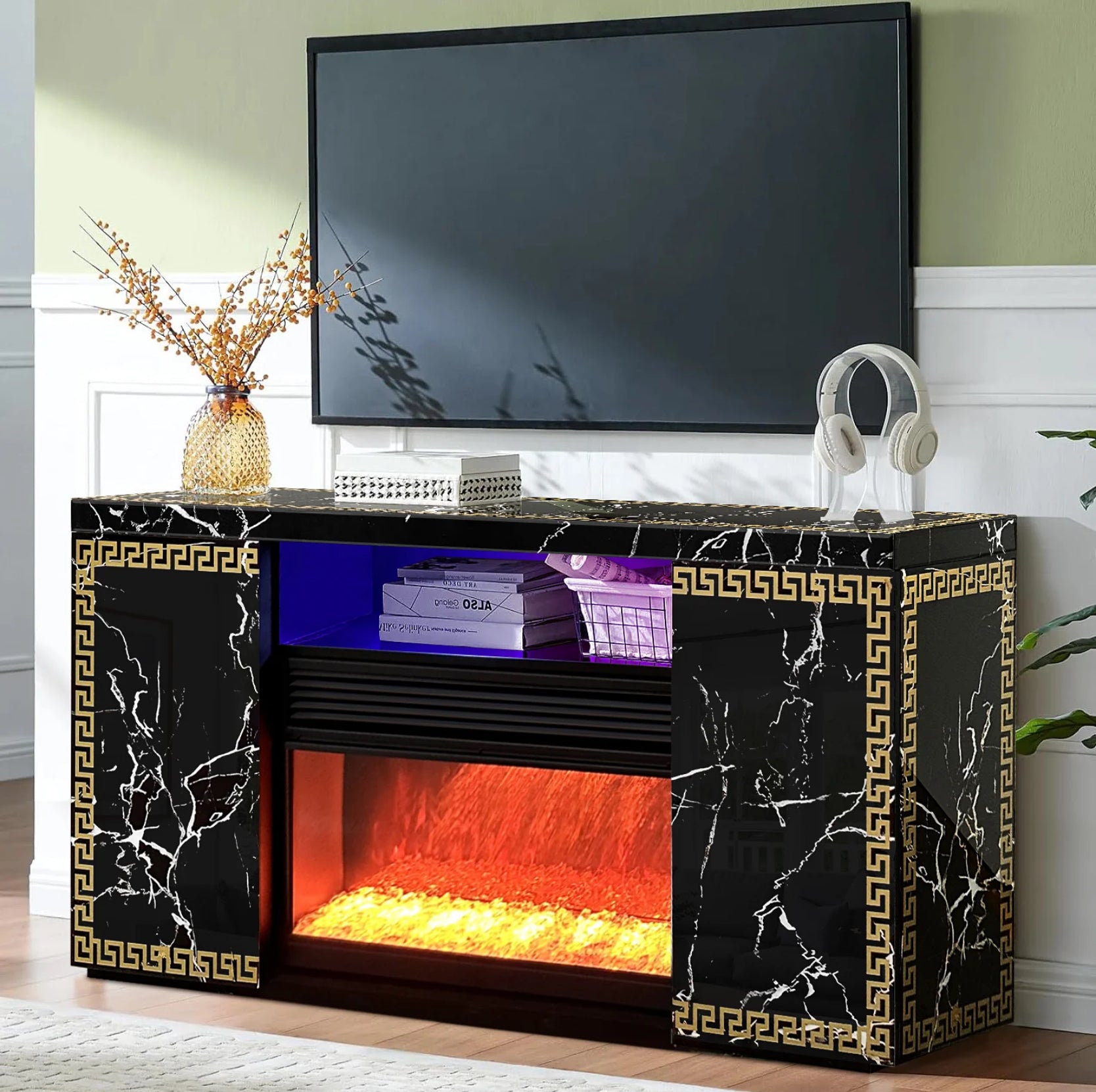 Casa Milano - Versa  Fireplace TV Stand